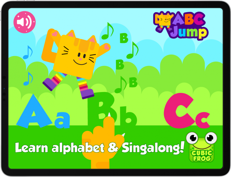 ABC Jump - Cubic Frog® Apps