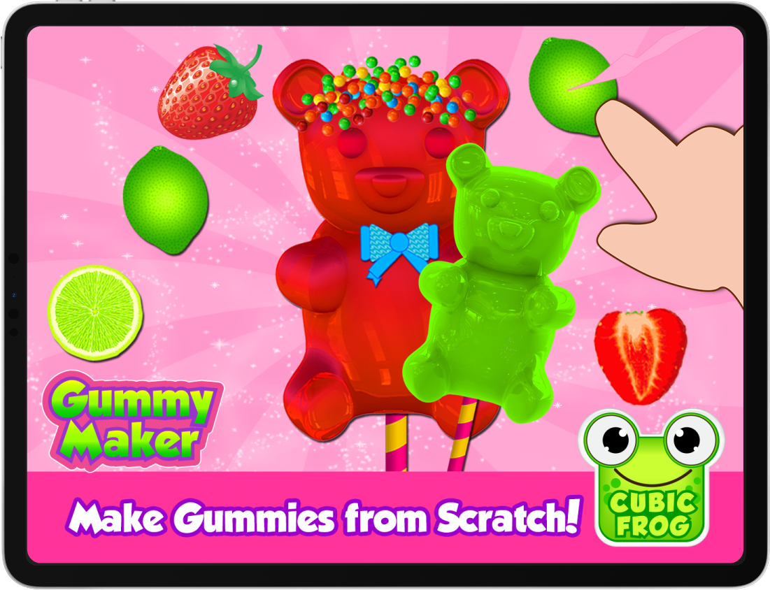 iMake Giant Gummies- Gummy Food Games for Kids by Cubic Frog Apps